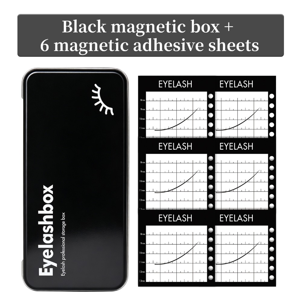 Lash Tile Palette - Caja de Almacenamiento Magnética Portátil para