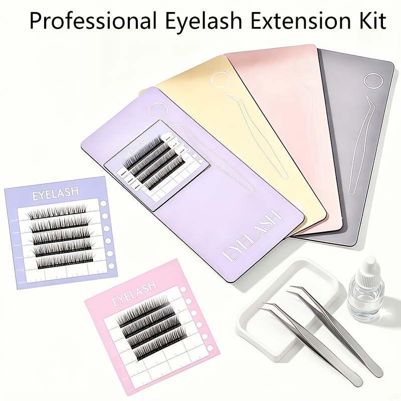 Eyelash Extension Menu - Kit Profesional de 3 Piezas para