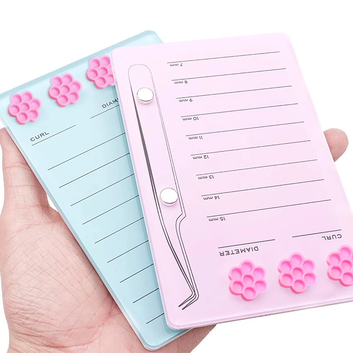 Eyelash Extension Menu - Soporte de escala para extensión de