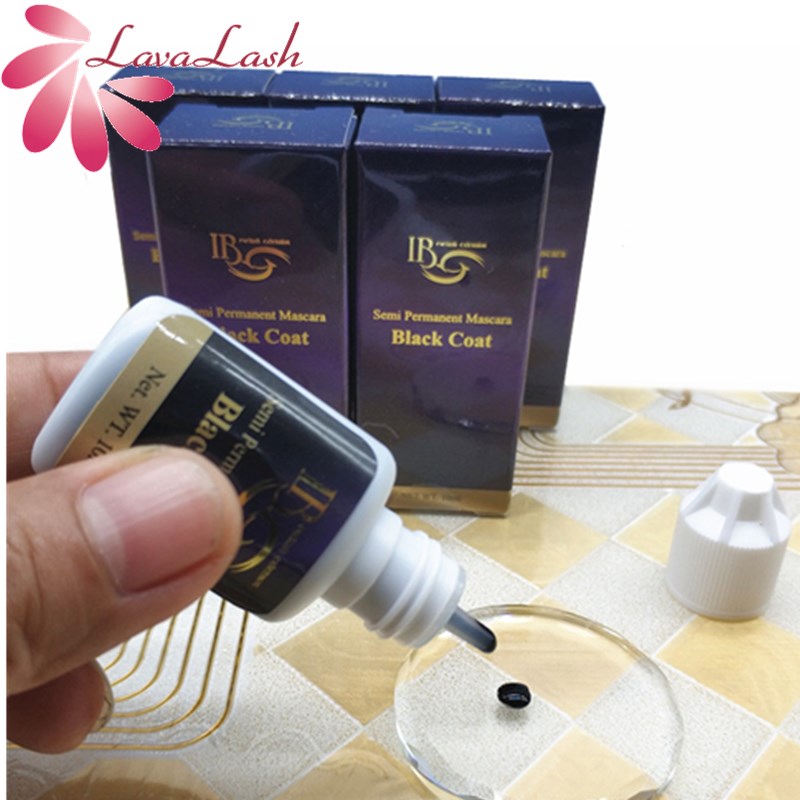 Eyelash Extension Permanent - IB Ibeauty - Revestimiento Negro para