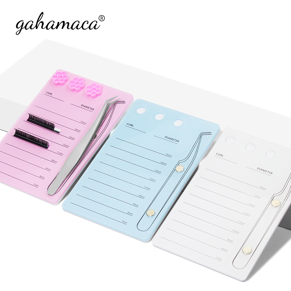 Lash Tile Palette - GAHAMACA almohadilla acrílica para soporte de