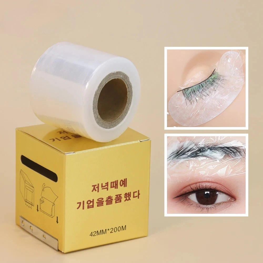 Eyelash Extension Permanent - GLAMLASH 200M envoltura de plástico transparente