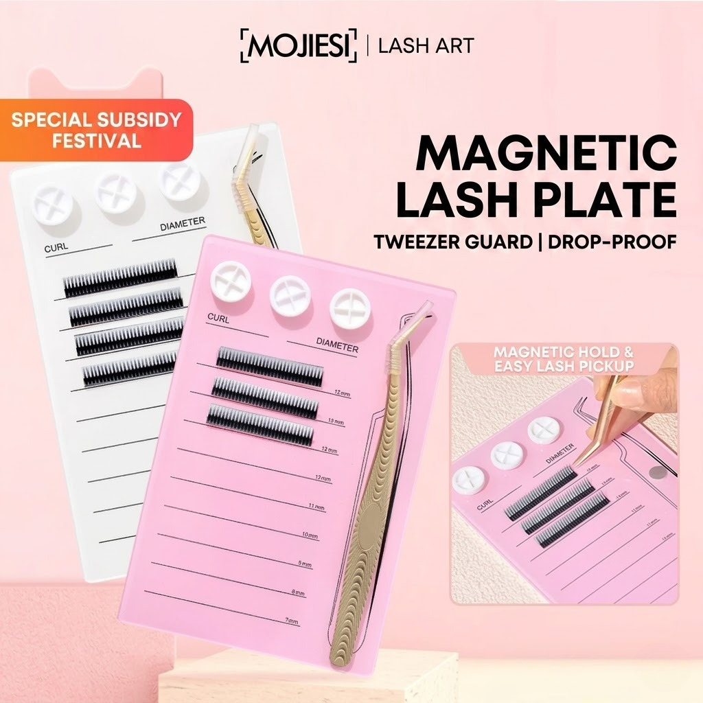 Lash Tile Palette - Paleta Magnética para Extensiones de Pestañas