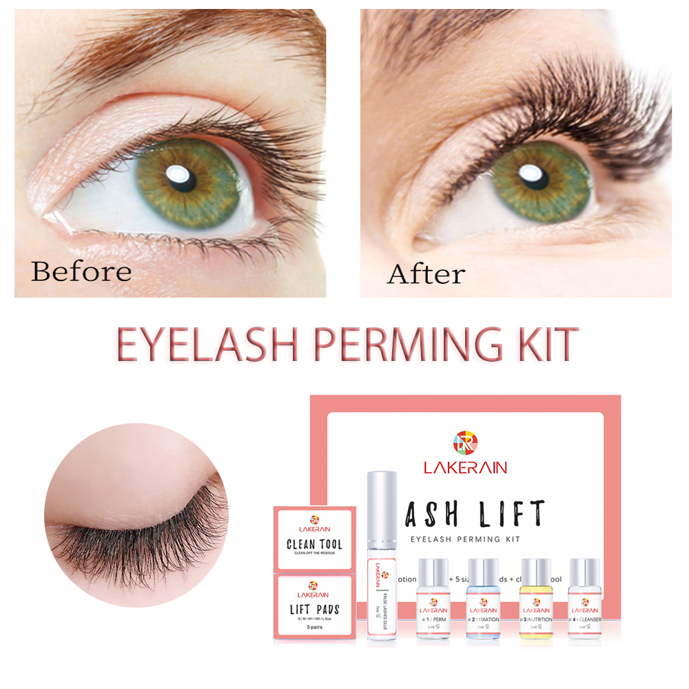 Eyelash Extension Permanent - Kit de levantamiento de pestañas, potenciador