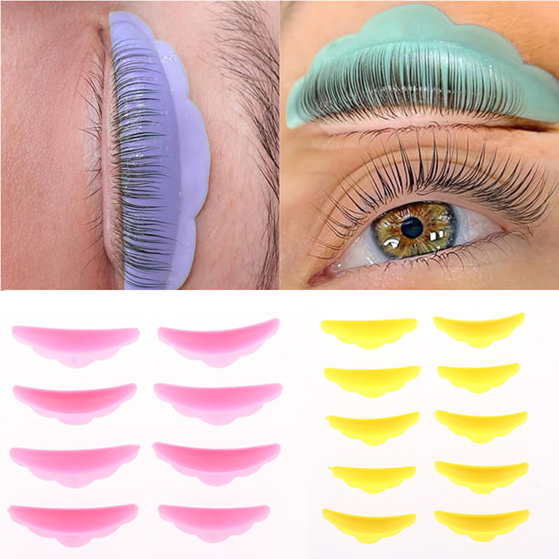 Eyelash Extension Remover At Home - 5 pares de almohadillas de silicona