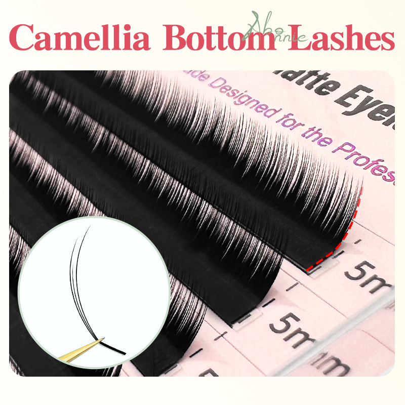Eyelash Extension Hybrid - Pestañas Inferiores Pre-Ensambladas Abonnie LJ, Extensiones