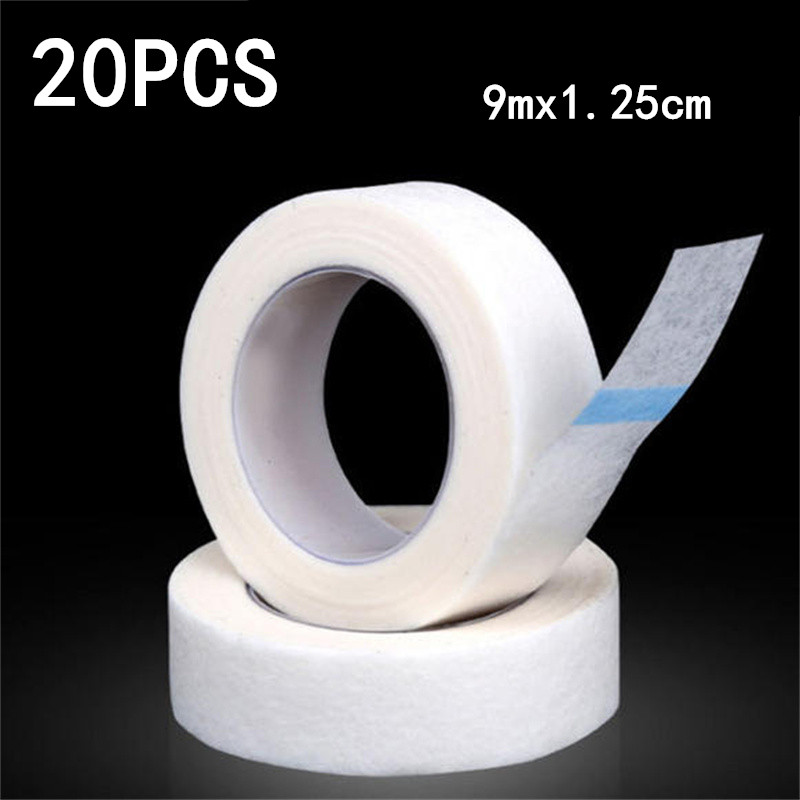 Tape Breathable Lash - 5/10/20PCS 9M*1.25CM Cintas Adhesivas Transpirables de
