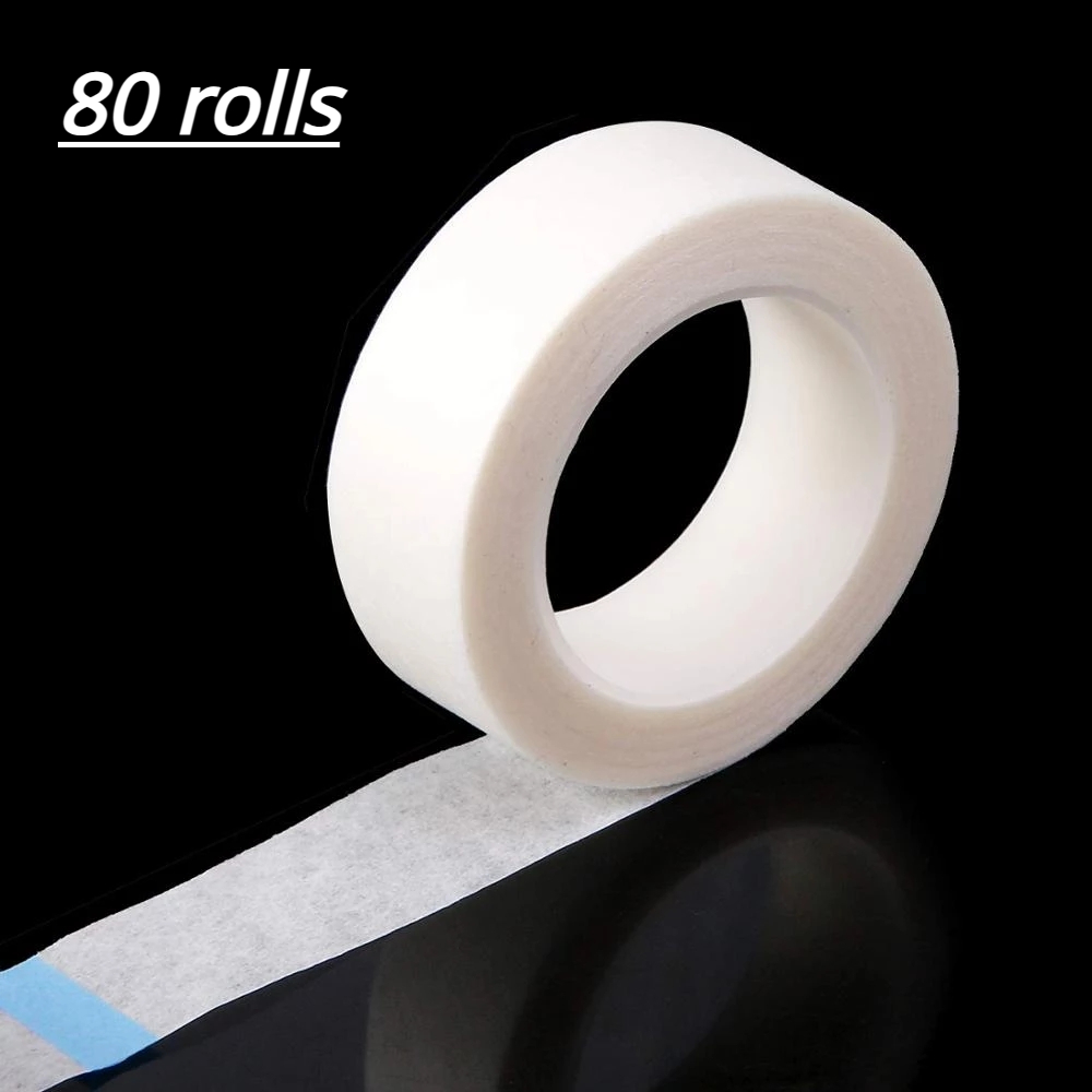 Tape Breathable Lash - 80 Uds extensión de pestañas pelusa