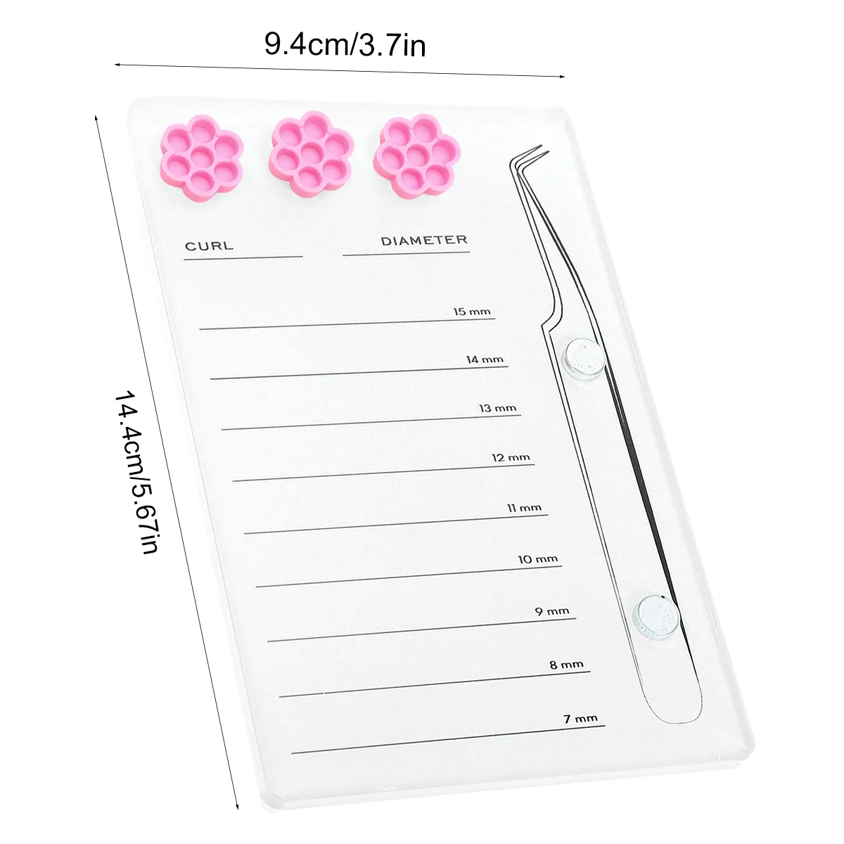 Soporte de escala para extensi - Eyelash Extension Menu reseña y precio