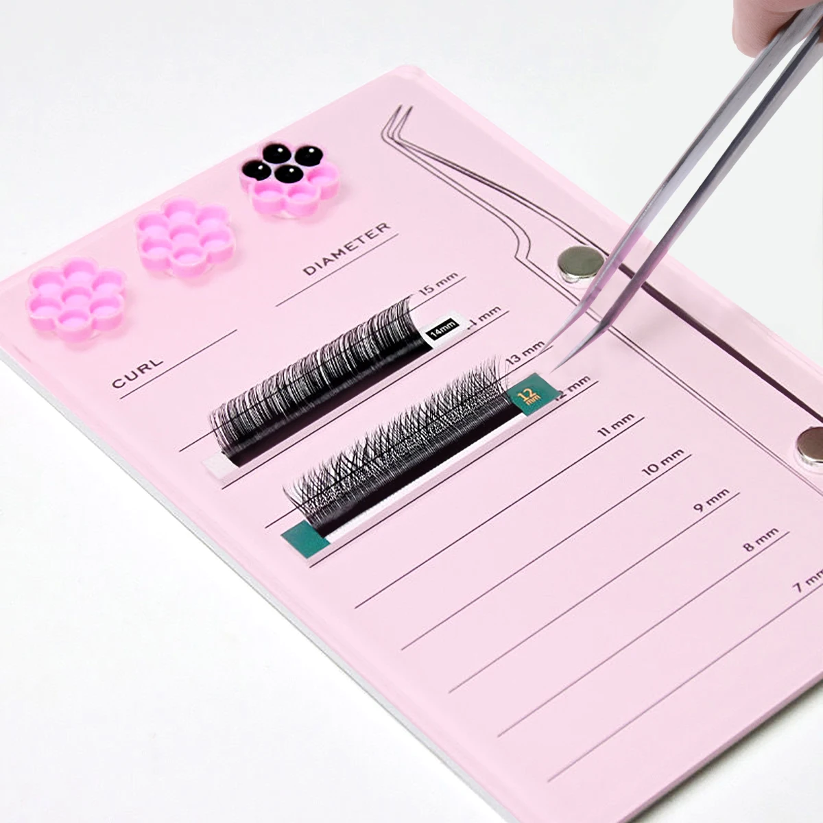 Soporte de escala para extensi - Eyelash Extension Menu reseña y precio