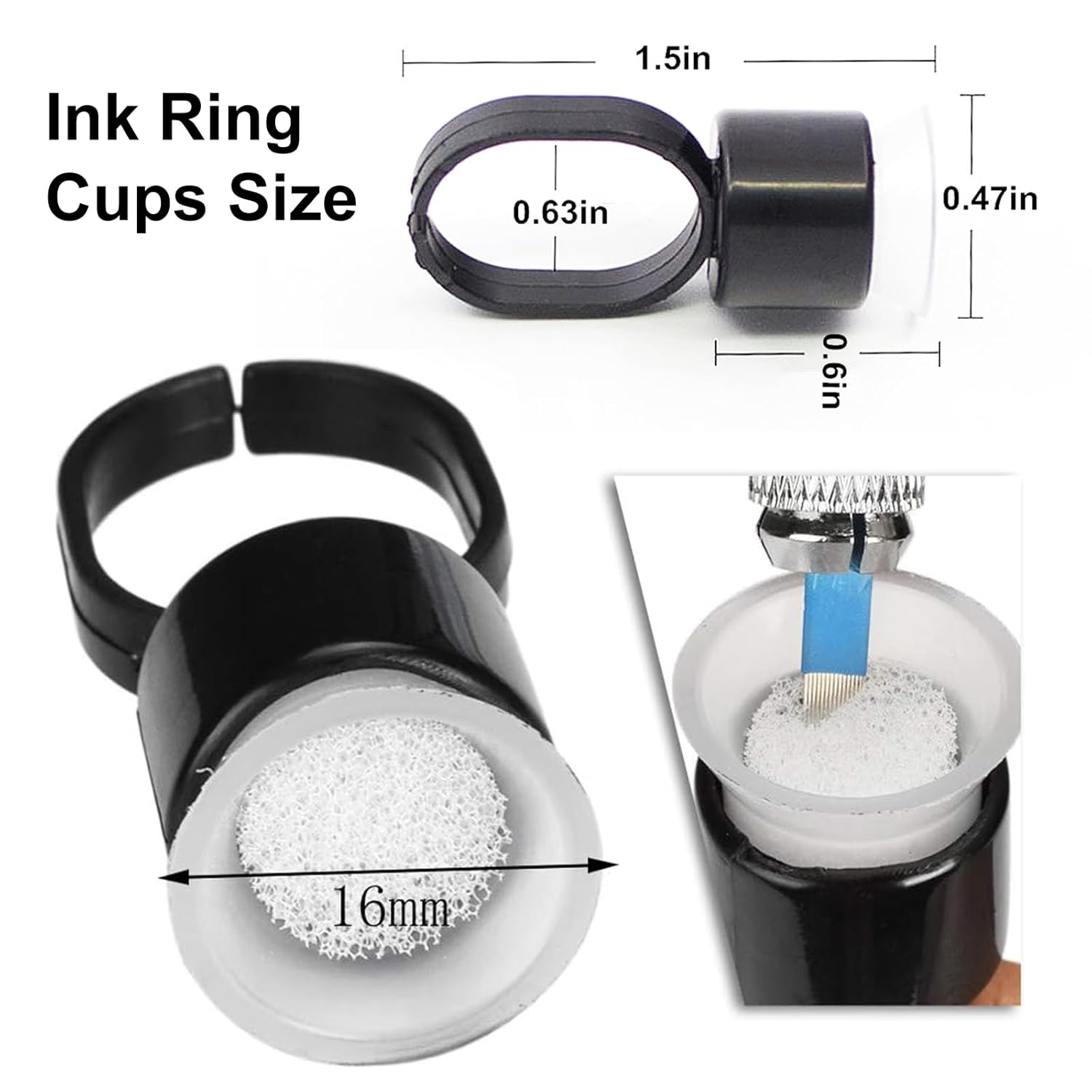 50/100 Uds. Tazas de anillo de - Eyelash Extension Permanent reseña y precio