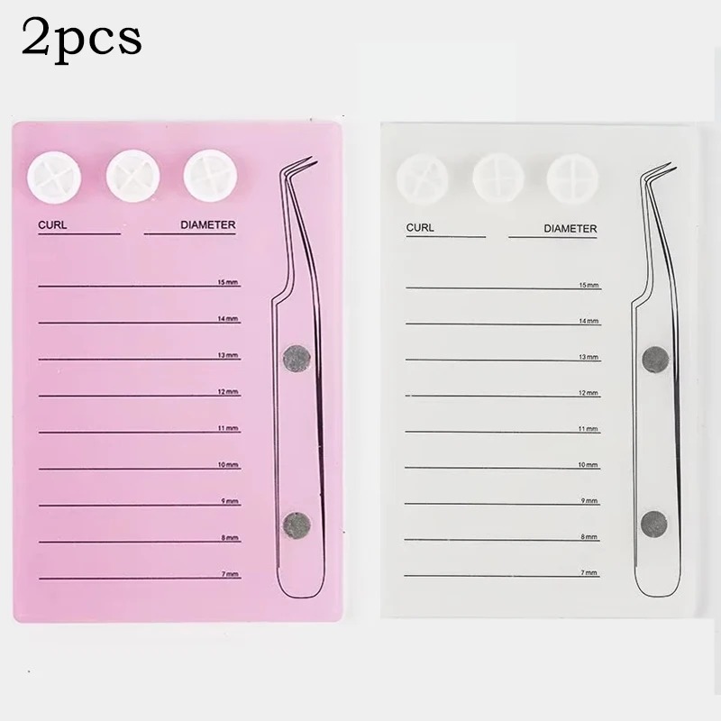 Soporte de acrílico para pesta - Eyelash Extension Menu reseña y precio