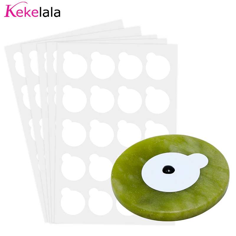 100 pegatinas de pegamento par - Eyelash Extension Repair reseña y precio