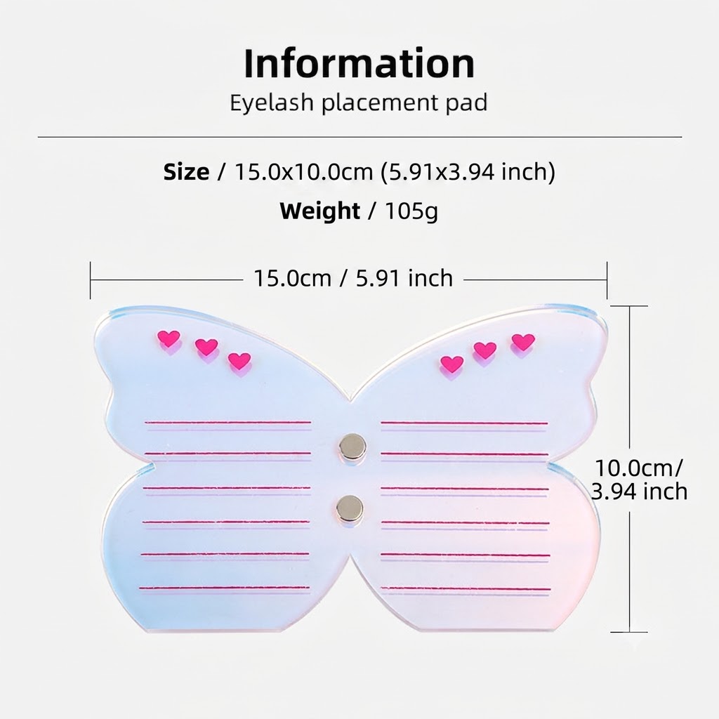 Paleta mejorada para extension - Eyelash Extension Menu reseña y precio