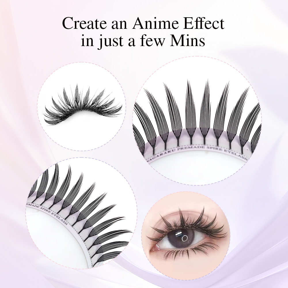NAGARAKU Prefabricado Spire Pe - Eyelash Extension Hybrid reseña y precio