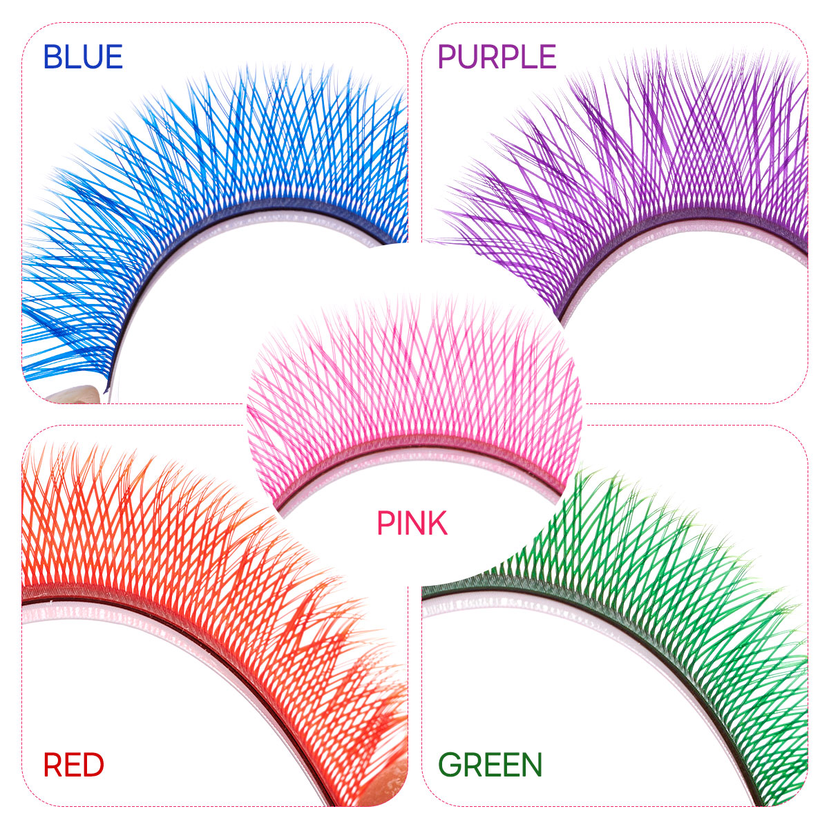 ARISON pestañas YY de colores  - Lash Tile Palette reseña y precio