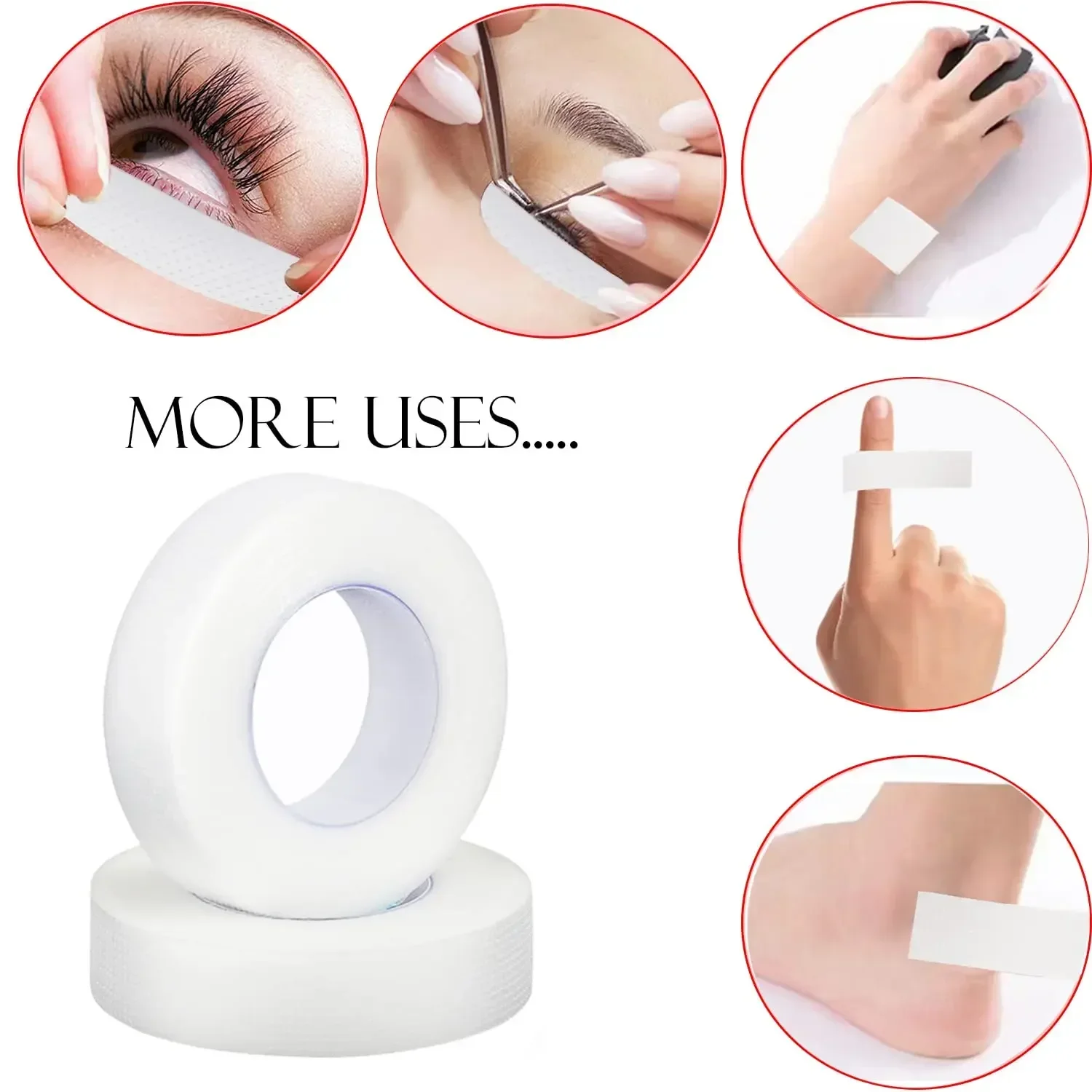 Cinta Adhesiva para Pestañas,  - Tape Breathable Lash reseña y precio
