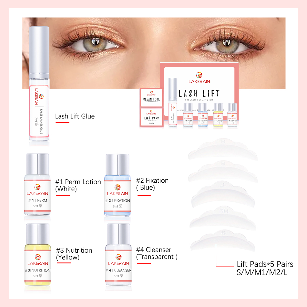 Kit de levantamiento de pestañ - Eyelash Extension Permanent reseña y precio