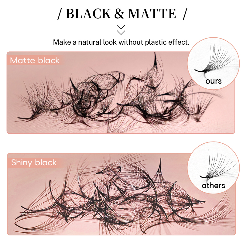 500 pestañas sueltas prefabric - Eyelash Extension Hybrid reseña y precio