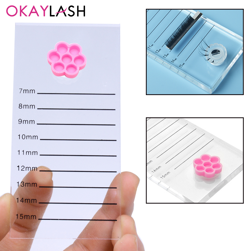 Tablero de escala de extensión - Eyelash Extension Menu reseña y precio
