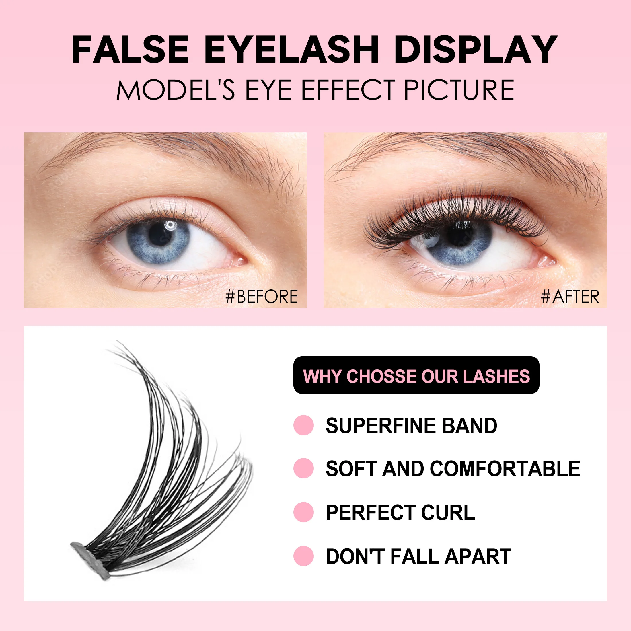 Kit de extensión de pestañas D - Eyelash Extension Remover At Home reseña y precio